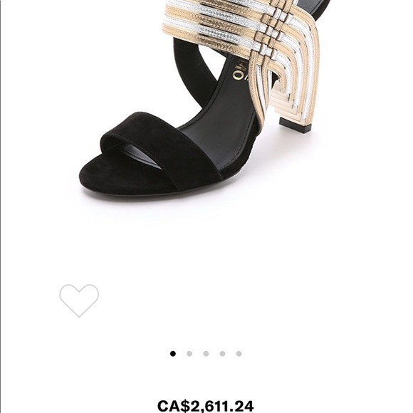 Salvatore Feragamo Lenny Sandals - Picture 6 of 6